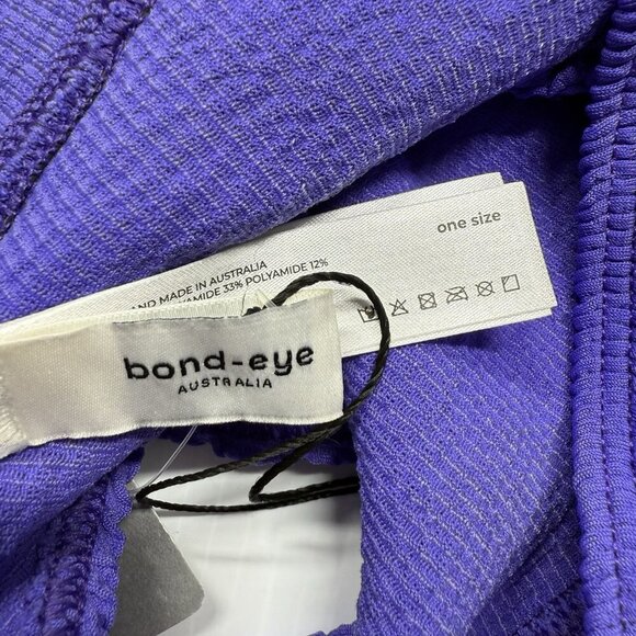 Bond-Eye Bikini Bottom Women's Purple Savannah High Waist Swimwear  Size O/S NWT - Picture 8 of 8